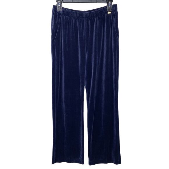 St. John Spa Blue Velvet Sweatpants - Picture 8 of 13